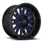 FUEL OFF-ROAD D645 STROKE 20.0x9.0 8x180 GLOSS BLACK BLUE TINTED CLEAR