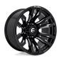 FUEL OFF-ROAD D673 22.0x12.0 8x170 GLOSS BLACK MILLED