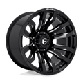 Fuel D673 22x12 8x180 -44 GLOSS BLACK MILLED
