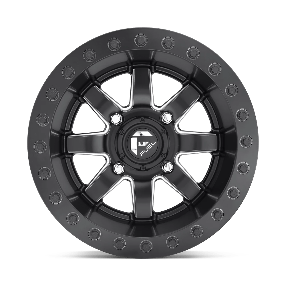 FUEL OFF-ROAD D928 MAVERICK BL - OFF ROAD ONLY 14.0x10.0 4x137 MATTE BLACK