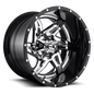 FUEL OFF-ROAD D272 ROCKER 22.0x10.0 8x170 CHROME PLATED GLOSS BLACK LIP