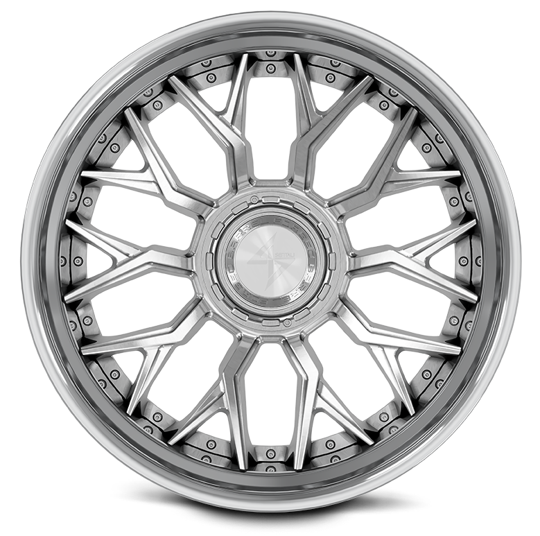 SENTALI BARREL FORGED XTREME BFX2 22.0x12.0 6x135/6x139.7 Polished Lip / Brushed Centre