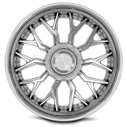 SENTALI BARREL FORGED XTREME BFX2 22.0x12.0 6x135/6x139.7 Polished Lip / Brushed Centre