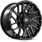 AGGRESSION 17x9 5x127/5x139.7 12 Gloss Black Milled