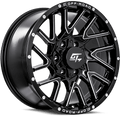 GT OFFROAD AGGRESSION 18.0x9.0 6x135/6x139.7 Gloss Black Milled