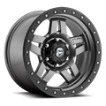 FUEL OFF-ROAD D558 ANZA 20.0x9.0 6x139.7 MATTE GUN METAL BLACK BEAD RING