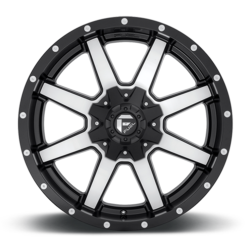 FUEL OFF-ROAD D537MAVERICK 20.0x10.0 8x180 MATTE BLACK MACHINED