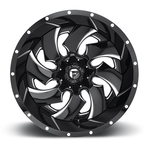 FUEL OFF-ROAD D239 CLEAVER 22.0x10.0 6x135/6x139.7 GLOSS BLACK MILLED