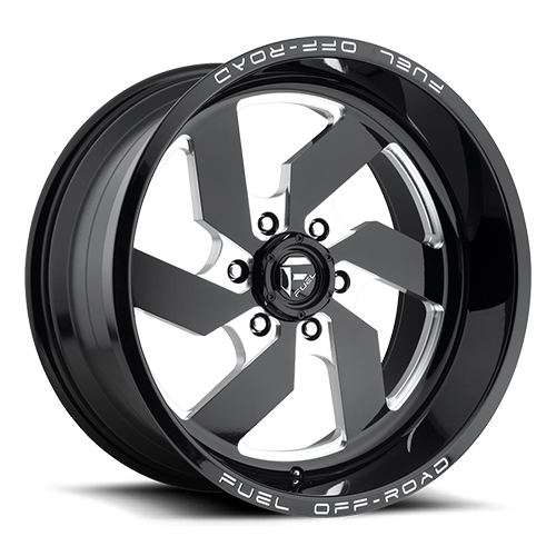 FUEL OFF-ROAD D582 TURBO 20.0x9.0 6x139.7 GLOSS BLACK MILLED