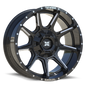 TW2 20x9 8x165.1/8x170 12 Gloss Black Milled