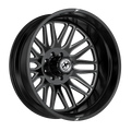 XF OFFROAD XF-240 22x10 8x165.1/8x170 -18 Gloss Black Milled