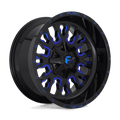 FUEL D645 STROKE 20x12 5x139.7/5x150 -43 GLOSS BLACK BLUE TINTED CLEAR