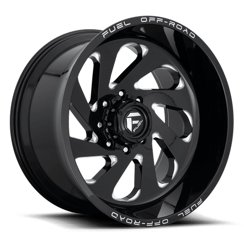 FUEL OFF-ROAD D637 VORTEX 22.0x12.0 8x170 GLOSS BLACK MILLED