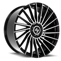 SENTALI LUXX LEGACY 26.0x10.0 6x135/6x139.7 Gloss Black Machined