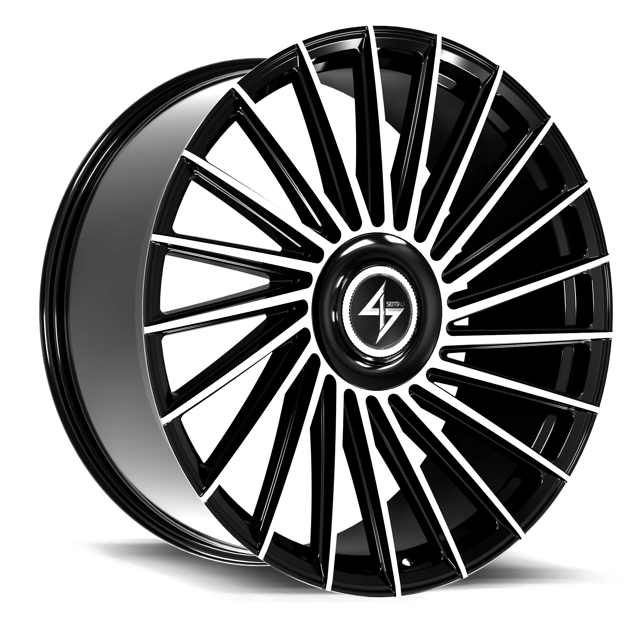 SENTALI LUXX LEGACY 26.0x10.0 6x135/6x139.7 Gloss Black Machined