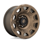 FUEL D687 VENGEANCE 20x10 8x180 -18 MATTE BRONZE