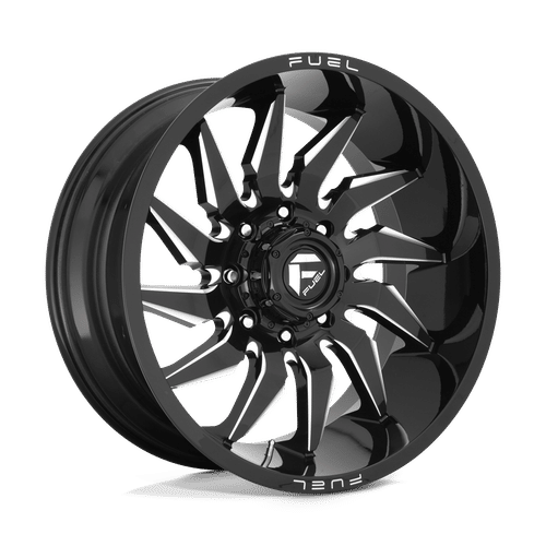 FUEL OFF-ROAD D744 20.0x9.0 6x139.7 GLOSS BLACK MILLED