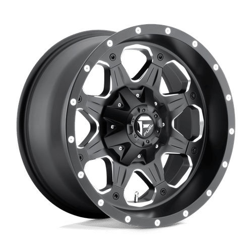 FUEL OFF-ROAD D534 17.0x9.0 8x165.1 MATTE BLACK MILLED
