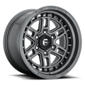 Fuel D668 NITRO 17x9 6x135 -12 MATTE GUN METAL