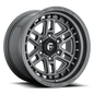 Fuel D668 NITRO 17x9 6x135 -12 MATTE GUN METAL