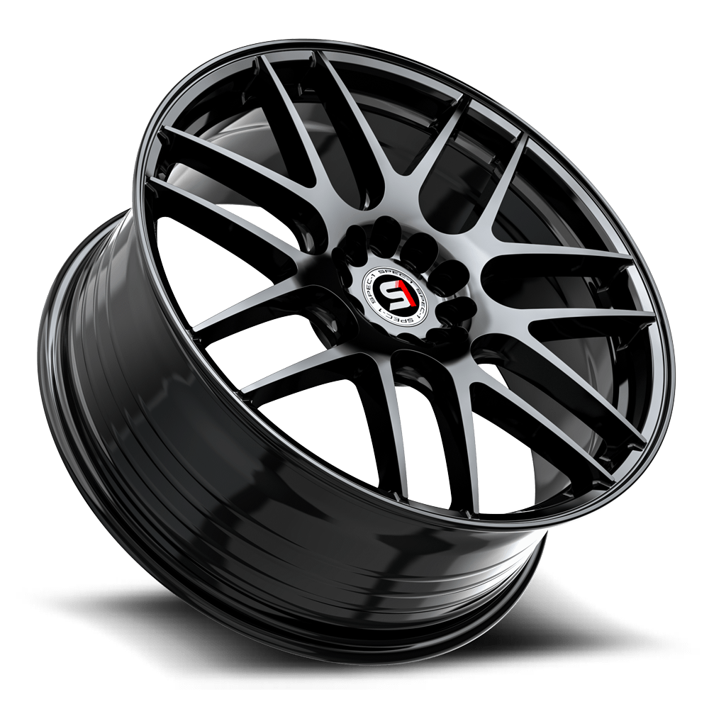 SPEC-1 RACING SP-65 17x8 5x114.3/5x120 42 Gloss Black