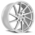 SS5 Apex 19x8.5 5x114.3 +35 Hyper Silver Diamond Cut