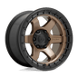 FUEL D751 BLOCK 18x9 6x139.7 1 MATTE BRONZE WITH BLACK RING