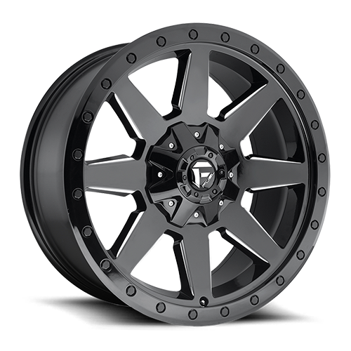 FUEL OFF-ROAD D597 WILDCAT 20.0x9.0 8x165.1 GLOSS BLACK MILLED