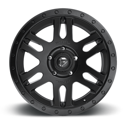 FUEL D584 RECOIL 18x9 6x139.7 20 MATTE BLACK