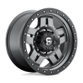 Fuel D558 18x9 6x139.7 19 MATTE GUN METAL BLACK BEAD RING