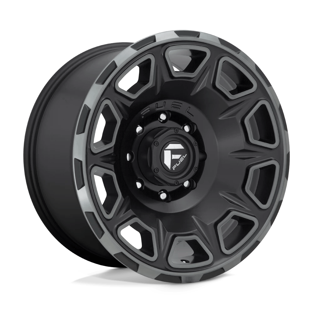 FUEL OFF-ROAD D686 VENGEANCE 20.0x10.0 8x180 MATTE BLACK DOUBLE DARK TINT