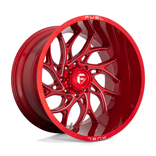 Fuel D742 20x8.25 8x200 -202 CANDY RED MILLED