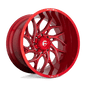 Fuel D742 26x14 5x127 -75 CANDY RED MILLED