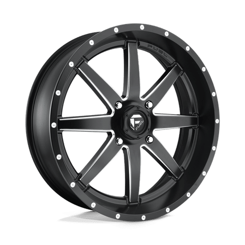 FUEL OFF-ROAD D538 15.0x7.0 4x137 MATTE BLACK MILLED