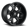 FUEL OFF-ROAD D605 AVENGER 22.0x12.0 6x135/6x139.7 MATTE BLACK DOUBLE DARK TINT