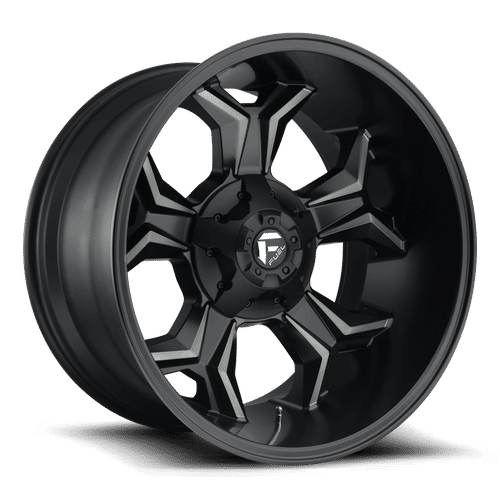 FUEL OFF-ROAD D605 AVENGER 22.0x12.0 6x135/6x139.7 MATTE BLACK DOUBLE DARK TINT
