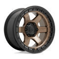 FUEL OFF-ROAD D751 18.0x9.0 6x135 MATTE BRONZE WITH BLACK RING
