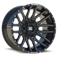 TWISTED OFF-ROAD TW3 22.0x10.0 6x135/6x139.7 Gloss Black Milled