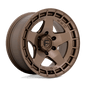 FUEL D735 WARP 17x9 6x139.7 1 MATTE BRONZE
