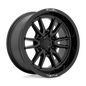 Fuel D760 18x9 6x135 1 GLOSS BLACK