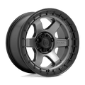 FUEL OFF-ROAD D752 BLOCK 18.0x9.0 5x127 MATTE GUNMETAL WITH BLACK RING