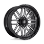 FUEL D662 IGNITE 22x10 6x139.7 -18 GLOSS BLACK MILLED