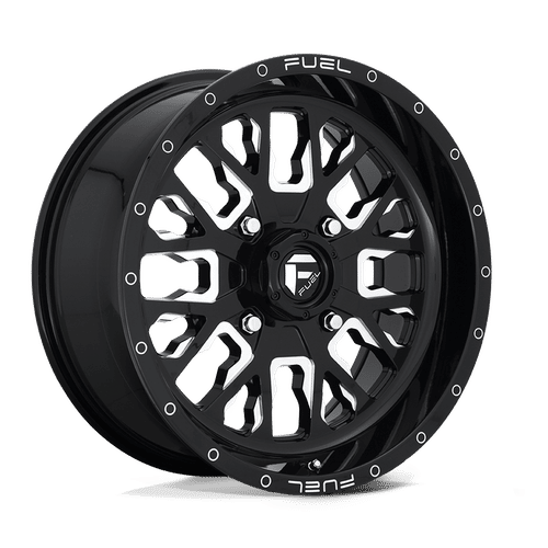 FUEL OFF-ROAD D611 18.0x7.0 4x137 GLOSS BLACK MILLED