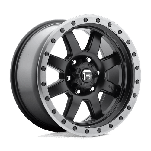 FUEL OFF-ROAD D551 18.0x9.0 6x135 MATTE BLACK GUN METAL RING
