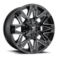 FUEL OFF-ROAD D555 AMBUSH 20.0x10.0 6x135/6x139.7 GLOSS BLACK MILLED