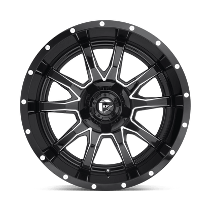 FUEL OFF-ROAD D627 VANDAL 20.0x10.0 6x135/6x139.7 GLOSS BLACK MILLED