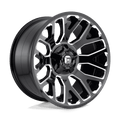 FUEL OFF-ROAD D607 WARRIOR 20.0x10.0 8x165.1 GLOSS BLACK MILLED