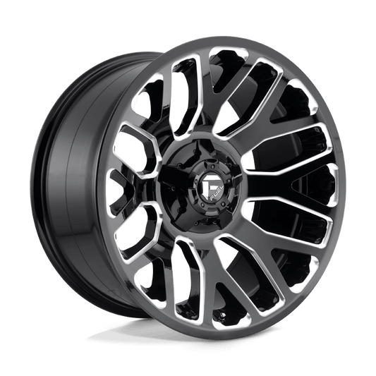 FUEL OFF-ROAD D607 WARRIOR 20.0x10.0 8x170 GLOSS BLACK MILLED
