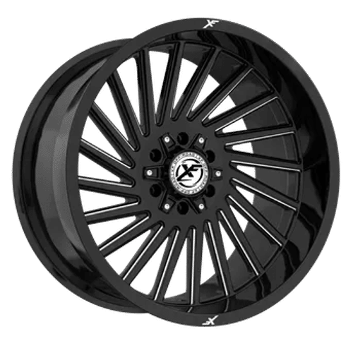 XF OFFROAD XF-239 20.0x10.0 6x135/6x139.7 Gloss Black Milled