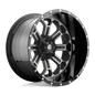 FUEL OFF-ROAD D561 22.0x12.0 8x170 GLOSS MACHINED DOUBLE DARK TINT